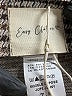 Easy Clothes Houndstooth Brown Casual Skirt Size S - photo 4