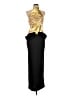 Fashion Nova 100% Nylon Gold Cocktail Dress Size L - photo 1