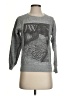 Jack Wills 100% Cotton Graphic Gray Pullover Sweater Size S (estimated) - photo 1