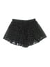 Lucy In The Sky 100% Polyester Polka Dots Black Shorts Size M - photo 2