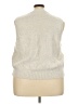 Shein Curve Ivory Sweater Vest Size 4X - photo 2