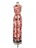 H&M 100% Polyester Animal Print Pink Casual Dress Size 2 - photo 1
