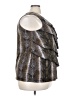 Cocomo Silver Sleeveless Blouse Size 3X - photo 4
