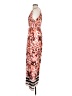 H&M 100% Polyester Animal Print Pink Casual Dress Size 2 - photo 5