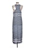 Tory Burch Chevron-herringbone Blue Casual Dress Size L - photo 2