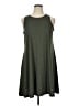 Old Navy Solid Green Casual Dress Size XL - photo 1