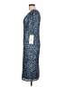 Theia 100% Polyester Blue Cocktail Dress Size 10 - photo 5
