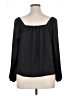 ELOQUII 100% Polyester Black Long Sleeve Blouse Size 14 Plus - photo 2
