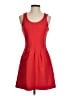 J.Crew Solid Red Cocktail Dress Size 2 - photo 1