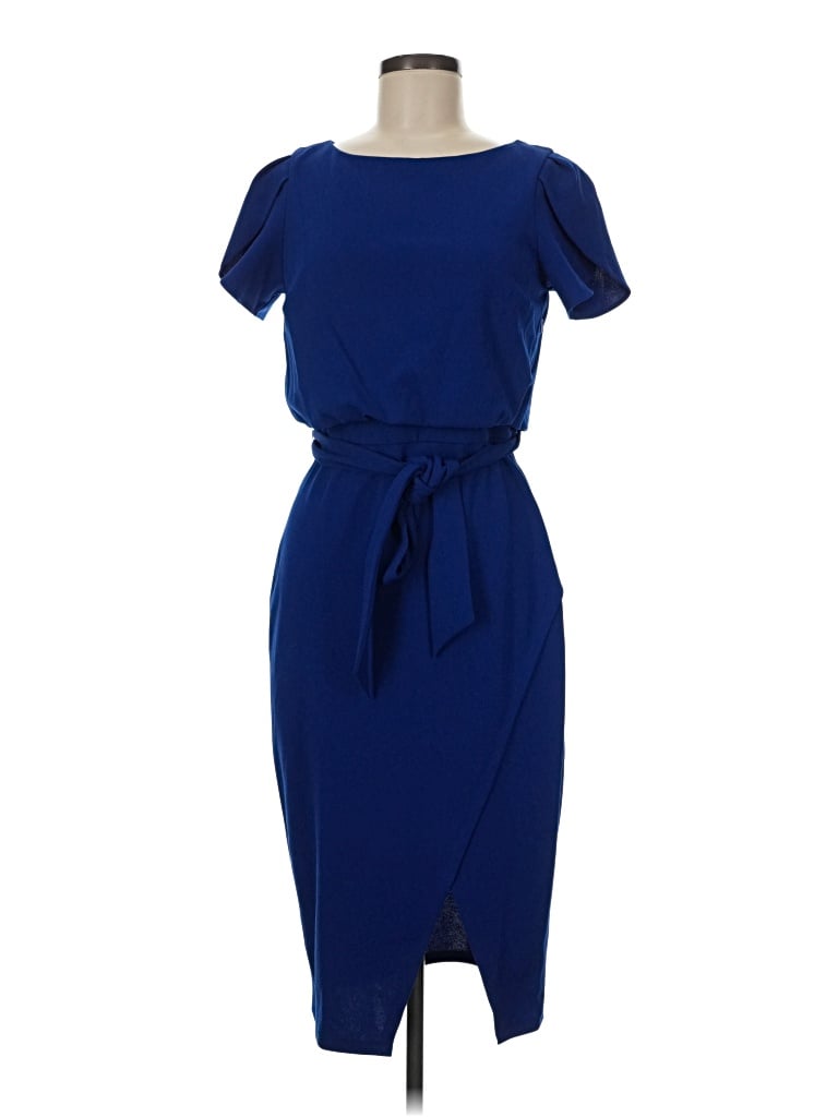Pre-owned Kensie Casual Dress In Blue