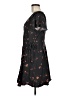 Universal Thread 100% Rayon Floral Black Casual Dress Size M - photo 5
