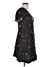 Universal Thread 100% Rayon Floral Black Casual Dress Size M - photo 4