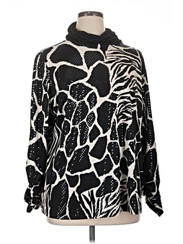 Susan Graver Long Sleeve Blouse (view 1)
