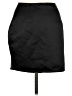 PrettyLittleThing 100% Polyester Solid Black Casual Skirt Size 6 - photo 2