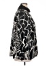 Susan Graver Animal Print Black Long Sleeve Blouse Size 1X - photo 4
