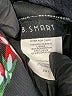 B. Smart 100% Polyester Floral Black Cocktail Dress Size 9 - photo 7