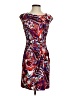 Style&Co Print Red Cocktail Dress Size 4 - photo 1