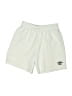 Assorted Brands 100% Polyester Solid Ivory White Athletic Shorts Size 10 - photo 1