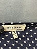 Monteau Polka Dots Black Casual Dress Size S - photo 7