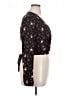 Junk Food Black Long Sleeve Blouse Size XL - photo 4