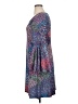 MSK Print Blue Cocktail Dress Size XL - photo 5