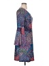 MSK Print Blue Cocktail Dress Size XL - photo 4