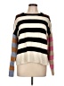 Anthropologie Stripes Ivory Pullover Sweater Size L - photo 1
