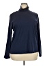 L.L.Bean 100% Cotton Blue Long Sleeve Turtleneck Size 2X - photo 1