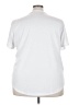 Unbranded Solid White Short Sleeve T-Shirt Size 4X - photo 2
