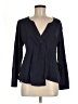 Soft Surroundings Black Long Sleeve Blouse Size M (petite) - photo 1
