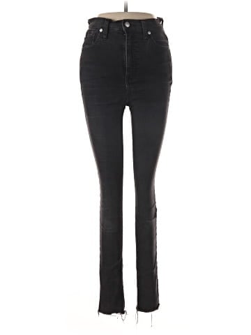Madewell 11" High-Rise Skinny Jeans in Lunar Wash (view 1)