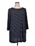 Susan Graver Blue 3/4 Sleeve T-Shirt Size 1X - photo 1