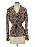 Fenn Wright Manson Animal Print Brown Jacket Size S - photo 1
