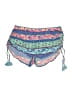 Aerie 100% Viscose Print Blue Shorts Size S - photo 1