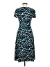 Eliza J Print Teal Casual Dress Size 6 - photo 2