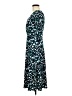 Eliza J Print Teal Casual Dress Size 6 - photo 5