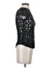 Exclusive for Intermix 100% Cotton Black Short Sleeve Top Size S - photo 4
