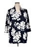 Rafaella Blue 3/4 Sleeve T-Shirt Size 1X - photo 1