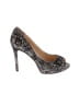 Ivanka Trump Silver Heels Size 7 1/2 - photo 1