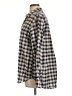 Grayson 100% Cotton Plaid Gray Long Sleeve Button-Down Shirt Size Lg (4) - photo 5