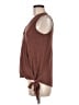Bobeau Brown Sleeveless Blouse Size M - photo 5
