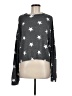 Fornia Stars Silver Pullover Sweater Size M - photo 1