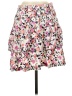 Universal Thread 100% Rayon Floral Pink Casual Skirt Size S - photo 1