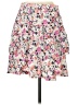 Universal Thread 100% Rayon Floral Pink Casual Skirt Size S - photo 2