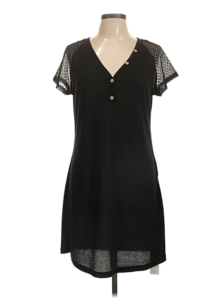 Cupshe Casual Dress In Black