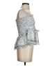 Saylor Blue Sleeveless Blouse Size XS - photo 4