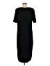 Gap Solid Black Casual Dress Size M - photo 2