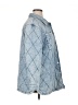 Marc New York 100% Cotton Argyle Blue Denim Jacket Size XL - photo 4