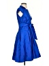 Kim Rogers 100% Polyester Blue Cocktail Dress Size 2 Petite - photo 4