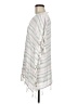 Surf Gypsy 100% Viscose White Poncho Size M - photo 5